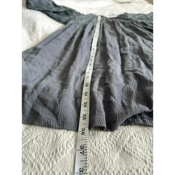 NWT Davi & Dani Sparkly Grey Oversized Dress Boho Indie Trapeze Swing Size Small - Picture 4 of 14